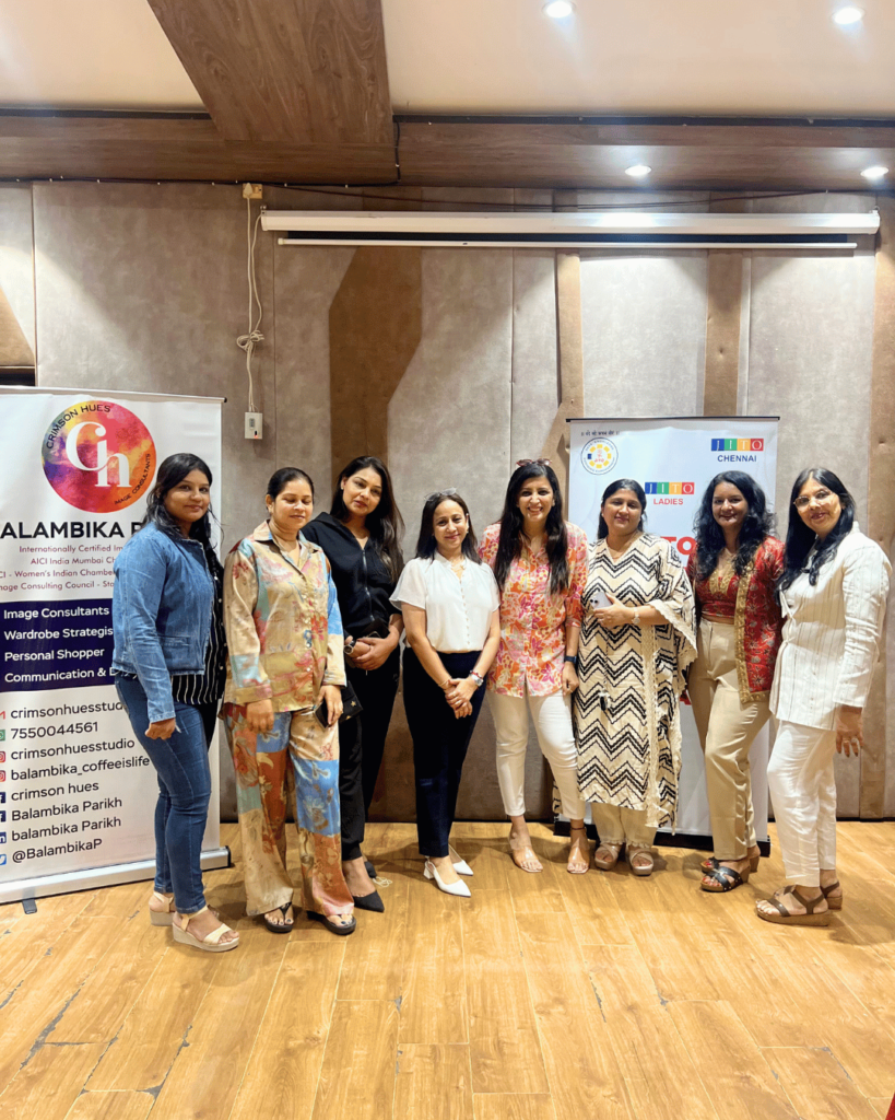 Balambika Parikh Image Consultant at work