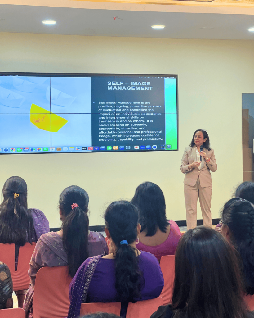 Balambika Parikh Image Consultant at work